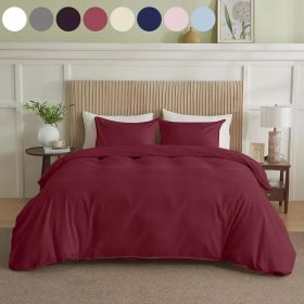 Serta Simply Clean Solid Duvet Cover (Option: W13718006)