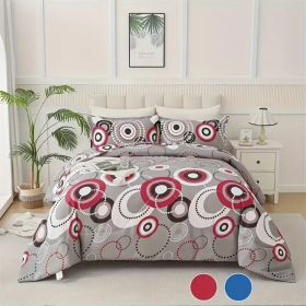 Oriental Beauty Quilt 3-piece Set (Option: Queen)